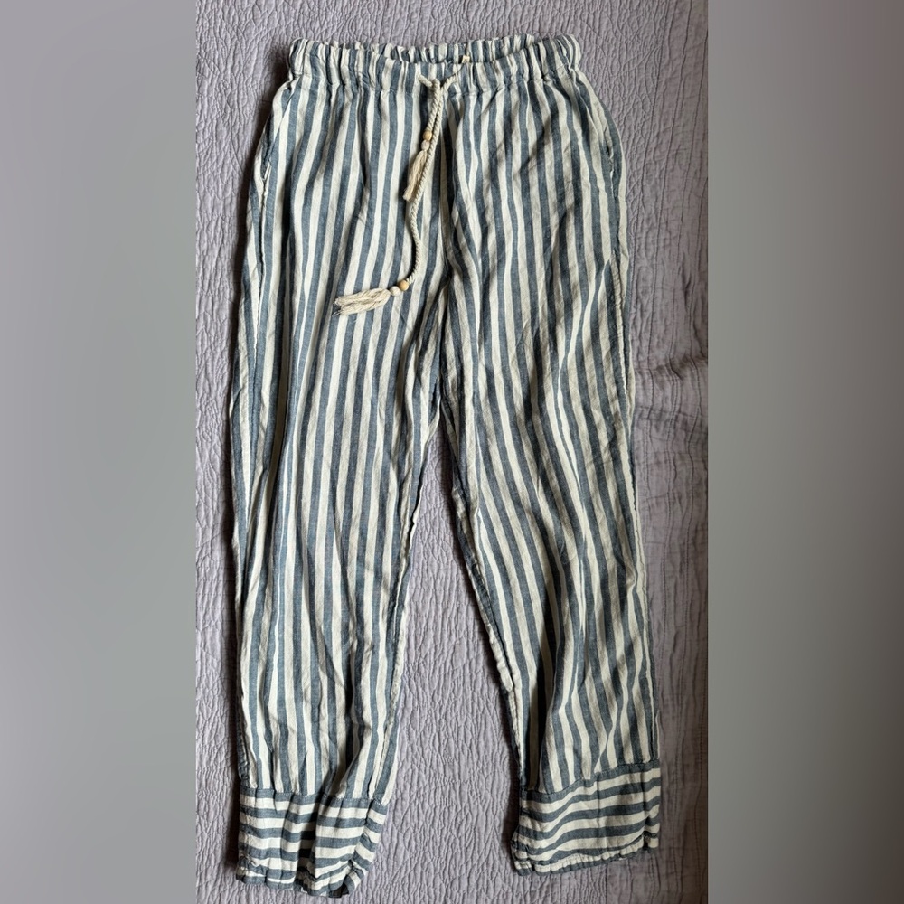 Faherty Pacific Beach Linen Pants XS